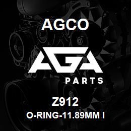 Z912 Agco O-RING-11.89MM I | AGA Parts