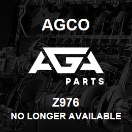 Z976 Agco NO LONGER AVAILABLE | AGA Parts