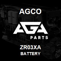 ZR03XA Agco BATTERY | AGA Parts