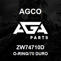 ZW74710D Agco O-RING/70 DURO | AGA Parts