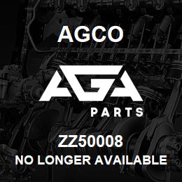 ZZ50008 Agco NO LONGER AVAILABLE | AGA Parts