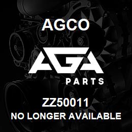 ZZ50011 Agco NO LONGER AVAILABLE | AGA Parts