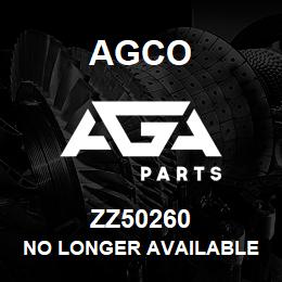 ZZ50260 Agco NO LONGER AVAILABLE | AGA Parts