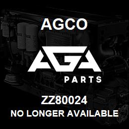 ZZ80024 Agco NO LONGER AVAILABLE | AGA Parts