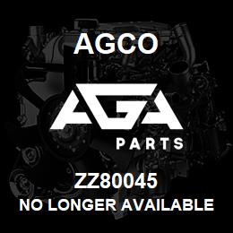 ZZ80045 Agco NO LONGER AVAILABLE | AGA Parts