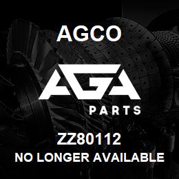 ZZ80112 Agco NO LONGER AVAILABLE | AGA Parts