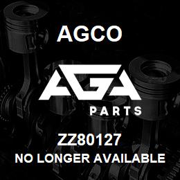 ZZ80127 Agco NO LONGER AVAILABLE | AGA Parts