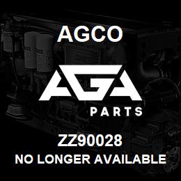 ZZ90028 Agco NO LONGER AVAILABLE | AGA Parts