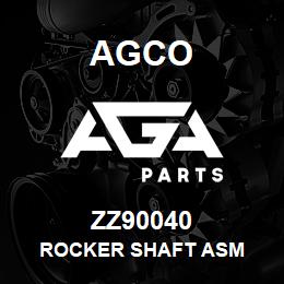ZZ90040 Agco ROCKER SHAFT ASM | AGA Parts