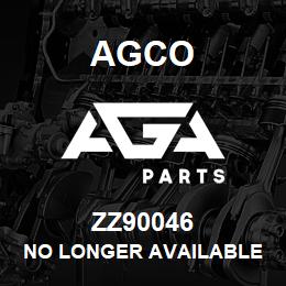 ZZ90046 Agco NO LONGER AVAILABLE | AGA Parts