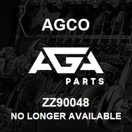 ZZ90048 Agco NO LONGER AVAILABLE | AGA Parts