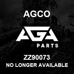 ZZ90073 Agco NO LONGER AVAILABLE | AGA Parts
