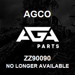 ZZ90090 Agco NO LONGER AVAILABLE | AGA Parts