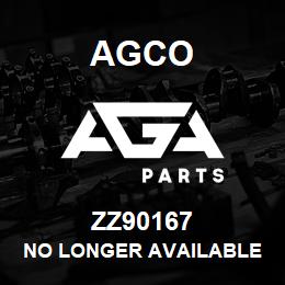 ZZ90167 Agco NO LONGER AVAILABLE | AGA Parts