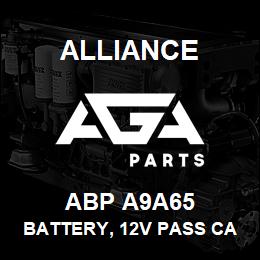 ABP A9A65 Alliance BATTERY, 12V PASS CAR AGM GRP65 750CCA | AGA Parts