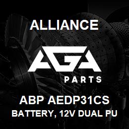 ABP AEDP31CS Alliance BATTERY, 12V DUAL PURP GRP31 700CCA STUD | AGA Parts