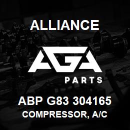 ABP G83 304165 Alliance COMPRESSOR, A/C | AGA Parts