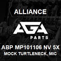 ABP MP101106 NV 5X Alliance MOCK TURTLENECK, MICROFIBRE -SHRT SLV NAVY | AGA Parts