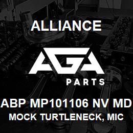 ABP MP101106 NV MD Alliance MOCK TURTLENECK, MICROFIBRE -SHRT SLV NAVY | AGA Parts