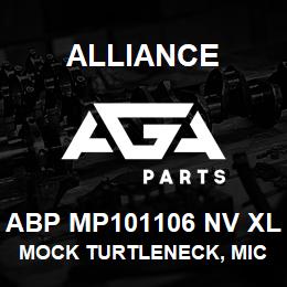 ABP MP101106 NV XL Alliance MOCK TURTLENECK, MICROFIBRE -SHRT SLV NAVY | AGA Parts