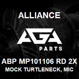 ABP MP101106 RD 2X Alliance MOCK TURTLENECK, MICROFIBRE -SHRT SLV RED | AGA Parts
