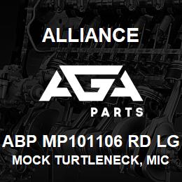 ABP MP101106 RD LG Alliance MOCK TURTLENECK, MICROFIBRE -SHRT SLV RED | AGA Parts
