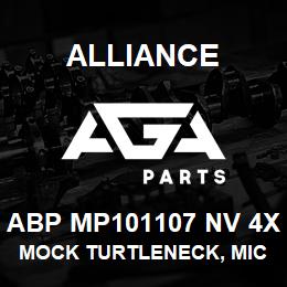 ABP MP101107 NV 4X Alliance MOCK TURTLENECK, MICROFIBRE -LNG SLV NAVY | AGA Parts