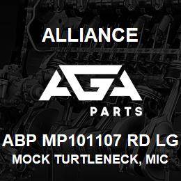 ABP MP101107 RD LG Alliance MOCK TURTLENECK, MICROFIBRE -LNG SLV RED | AGA Parts