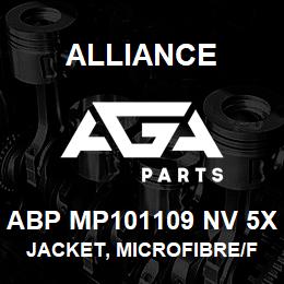 ABP MP101109 NV 5X Alliance JACKET, MICROFIBRE/FLEECE LINED NAVY | AGA Parts