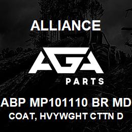 ABP MP101110 BR MD Alliance COAT, HVYWGHT CTTN DUCK QUILTED BRWN | AGA Parts