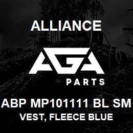 ABP MP101111 BL SM Alliance VEST, FLEECE BLUE | AGA Parts