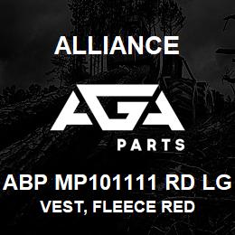 ABP MP101111 RD LG Alliance VEST, FLEECE RED | AGA Parts