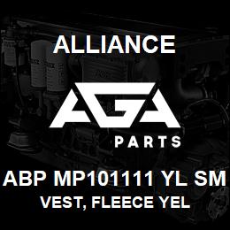 ABP MP101111 YL SM Alliance VEST, FLEECE YEL | AGA Parts