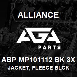 ABP MP101112 BK 3X Alliance JACKET, FLEECE BLCK | AGA Parts