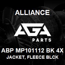 ABP MP101112 BK 4X Alliance JACKET, FLEECE BLCK | AGA Parts