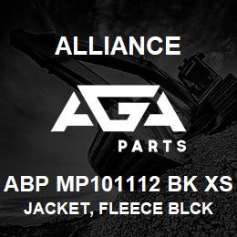 ABP MP101112 BK XS Alliance JACKET, FLEECE BLCK | AGA Parts