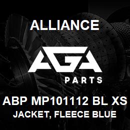 ABP MP101112 BL XS Alliance JACKET, FLEECE BLUE | AGA Parts
