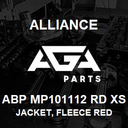ABP MP101112 RD XS Alliance JACKET, FLEECE RED | AGA Parts