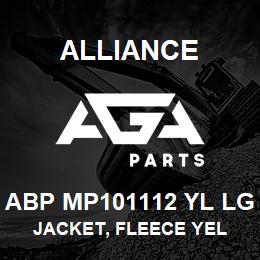 ABP MP101112 YL LG Alliance JACKET, FLEECE YEL | AGA Parts