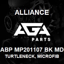 ABP MP201107 BK MD Alliance TURTLENECK, MICROFIBRE MOCK-LONG SLEEVE, BLACK | AGA Parts