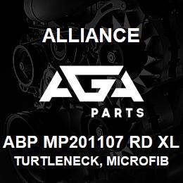ABP MP201107 RD XL Alliance TURTLENECK, MICROFIBRE MOCK-LONG SLEEVE, RED | AGA Parts