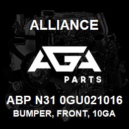 ABP N31 0GU021016 Alliance BUMPER, FRONT, 10GA CHROME, MACK | AGA Parts