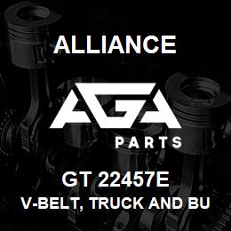 GT 22457E Alliance V-BELT, TRUCK AND BUS, SECTION RA, 19/32 X 46-1/8 | AGA Parts