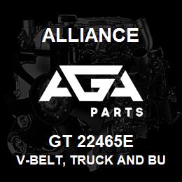 GT 22465E Alliance V-BELT, TRUCK AND BUS, SECTION RA, 19/32 X 46-5/8 | AGA Parts