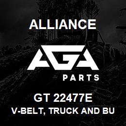 GT 22477E Alliance V-BELT, TRUCK AND BUS, SECTION RA, 19/32 X 47-7/8 | AGA Parts