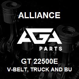 GT 22500E Alliance V-BELT, TRUCK AND BUS, SECTION RA, 19/32 X 50-1/8 | AGA Parts
