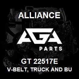 GT 22517E Alliance V-BELT, TRUCK AND BUS, SECTION RA, 19/32 X 52 IN. | AGA Parts