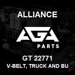 GT 22771 Alliance V-BELT, TRUCK AND BUS, RA 19/32 X 77-5/8 | AGA Parts
