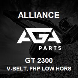 GT 2300 Alliance V-BELT, FHP LOW HORSE-POWER, 4L 1/2 X 30 IN. | AGA Parts
