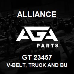 GT 23457 Alliance V-BELT, TRUCK AND BUS, SECTION S, 19/32 X 45-1/2 | AGA Parts